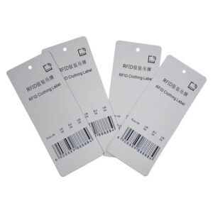 Etiquetas de roupas RFID de papel UHF