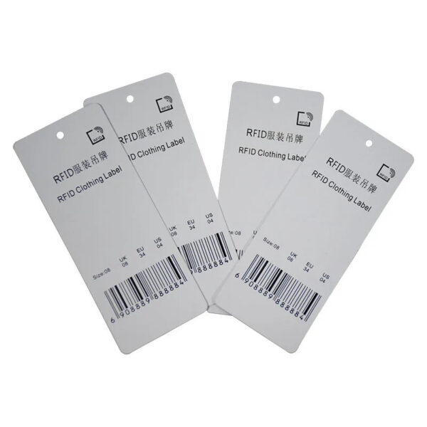 UHF Paper RFID Clothing Label Tags