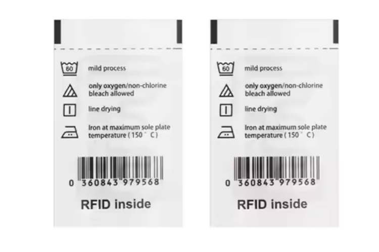 Etichetta RFID per la cura del lavaggio degli indumenti