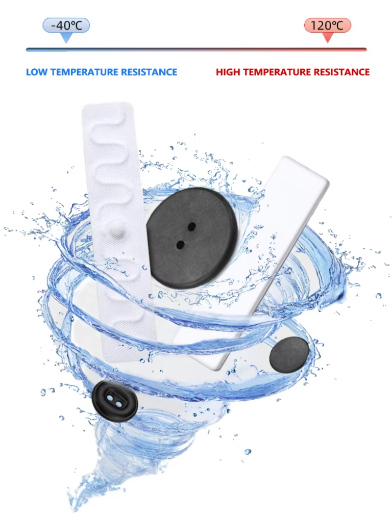 Etiquetas RFID para lavanderia