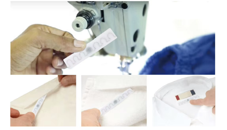 كيفية خياطة بطاقات تعريف الترددات اللاسلكية (RFID) في أغطية الأسرة والملابس